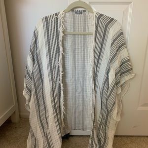 Aerie Striped Beach Coverup